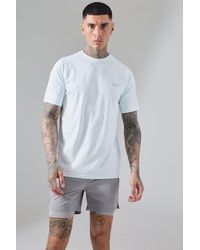 Boohoo - Tall Active Camo Raglan Performance T-shirt - Lyst