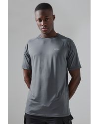 Boohoo - Man Active Raglan T-Shirt - Lyst