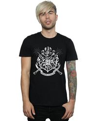 BoohooMAN - Harry Potter Hogwarts Houses Cotton T-shirt - Lyst