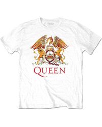 BoohooMAN - Queen Classic Crest Cotton T-shirt - Lyst