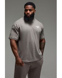 BoohooMAN - Man Active Training Dept Oversized T-shirt - Lyst