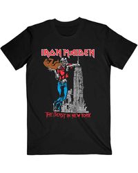 BoohooMAN - Iron Maiden The Beast In New York 1982 Tour T Shirt - Lyst