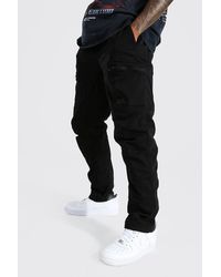 BoohooMAN Denim Skate Fit Cargo 