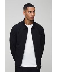 BoohooMAN - Long Sleeve Regular Fit Shacket - Lyst