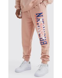 boohooMAN Oversized Brooklyn NYC Jogger