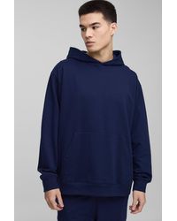 Boohoo - Sudadera Oversize Básica Con Capucha - Lyst