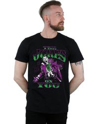 BoohooMAN - Dc Comics Joker The Joke ́s On You T-shirt - Lyst