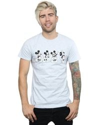 BoohooMAN - Disney Mickey Mouse Four Emotions T-shirt - Lyst