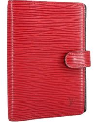 BoohooMAN - Louis Vuitton Preloved Agenda Pm Red Epi Leather Planner Unisex Gart Cover - Lyst