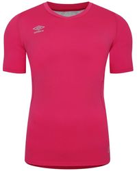 BoohooMAN - Umbro Elite V Neck Base Layer Top - Lyst
