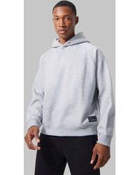 BoohooMAN - Man Active Gym Boxy Fit Hoodie - Lyst