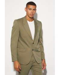 BoohooMAN - Oversized Boxy Single Breasted Suit Jacket - Lyst