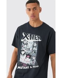 BoohooMAN - Oversized X Men License T-shirt - Lyst