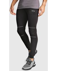 boohooman reflective joggers