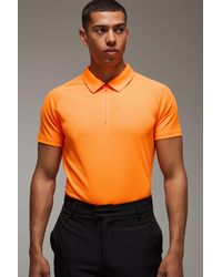 BoohooMAN - Man Active Slim Fit Golf Polo - Lyst