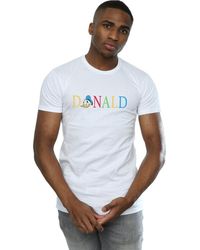 BoohooMAN - Disney Colour Logo T-shirt - Lyst