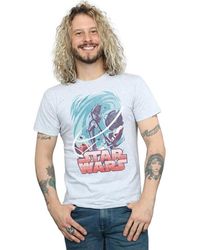 BoohooMAN - Star Wars Hoth Swirl T-shirt - Lyst