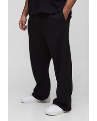 Boohoo - Plus Basic Straight Leg Joggers - Lyst