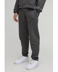 BoohooMAN - Basic BM Signature Regular Fit Jogger - Lyst