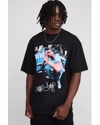 Boohoo - Tall Oversized Snoop Dogg License Print T-Shirt - Lyst