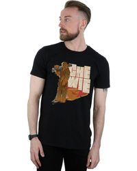 BoohooMAN - Star Wars Solo Chewie Falcon T-shirt - Lyst