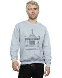 BoohooMAN - Disney Mary Poppins Carousel Sketch Sweatshirt - Lyst