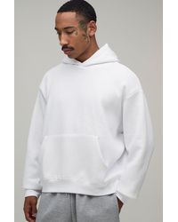 BoohooMAN - Basic Oversized Boxy Hoodie - Lyst