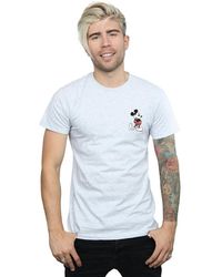 BoohooMAN - Disney Minnie Mouse Kick Chest T-shirt - Lyst