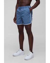 BoohooMAN - Mittellange BM-Badehose - Lyst
