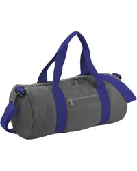 BoohooMAN - Bagbase Plain Varsity Barrel Duffle Bag (20 Litres) Pack Of 2 - Lyst