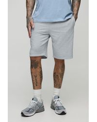 BoohooMAN - Tall Lightweight Loopback Regular Fit Basic Shorts - Lyst