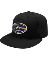 BoohooMAN - Pink Floyd Dark Side Of The Moon White Border Snapback Baseball Cap - Lyst