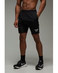 BoohooMAN - Active Performance Training Dept 5inch Shorts - Lyst