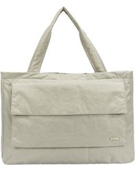 BoohooMAN - Smith And Canova Oversized Landscape Nylon Tote Bag - Lyst