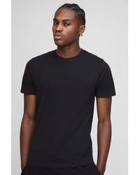 BoohooMAN - Basic Slim Fit Crew Neck T-Shirt - Lyst