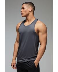 BoohooMAN - Active Regular Lightweight Essentials Workout Tank - Lyst