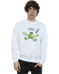 BoohooMAN - Disney Monsters University Taped Mike Sweatshirt - Lyst