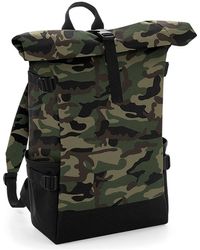 BoohooMAN - Bagbase Block Roll Top Backpack - Lyst