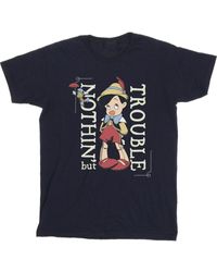 BoohooMAN - Disney Pinocchio Nothing But Trouble T-shirt - Lyst