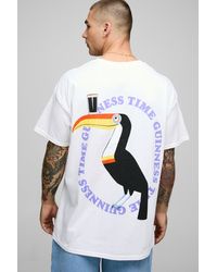 BoohooMAN - Oversized Guinness License Graphic T Shirt - Lyst
