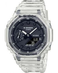 BoohooMAN - Casio Ga-2100ske-7aer G-shock 45mm Quartz Watch - Lyst