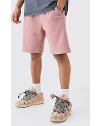 BoohooMAN - Relaxed Fit Mid Length Heavyweight Short - Lyst