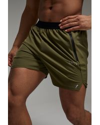 Boohoo - Active Perforated Stretch Woven Regular Fit 5Inch Short - Lyst