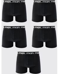 BoohooMAN - 5 Pack Boxers - Lyst