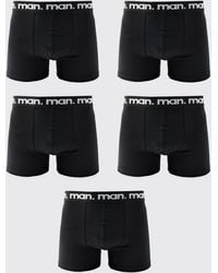 BoohooMAN - 5 Pack Boxers - Lyst