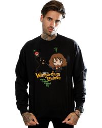 BoohooMAN - Harry Potter Hermione Granger Wingardium Leviosa Sweatshirt - Lyst