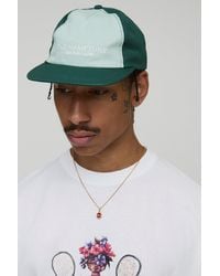 Boohoo - Hamptons Embroidered Cap - Lyst