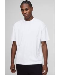 BoohooMAN - Basic Oversized Crew Neck T-Shirt - Lyst