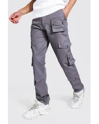 boohooman cargo trousers