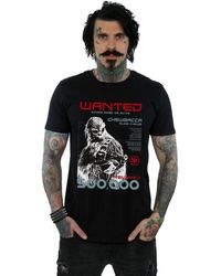 BoohooMAN - Star Wars Han Solo Chewie Wanted T-shirt - Lyst
